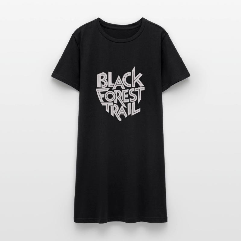 Logo tipografico del Sentiero della Foresta Nera Vestito T-shirt donna