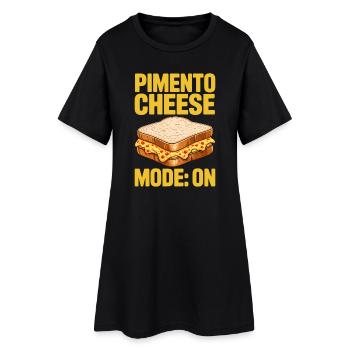 Pimento Cheese Sandwiches Golf Geschenk - Frauen T-Shirt-Kleid - Schwarz - Vorne