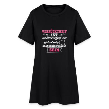 Nurse Shirt · Nursing · Craze - Women’s T-Shirt Dress - black - Front