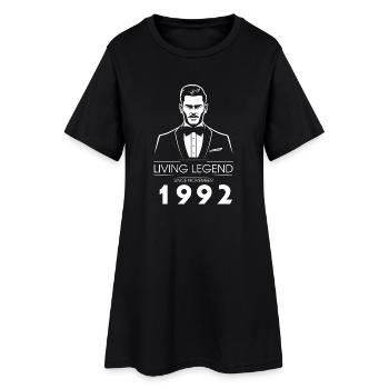 33. Geburtstag Living Legend (GAND) depuis 11/1992 - Robe T-shirt Femme - noir - Devant