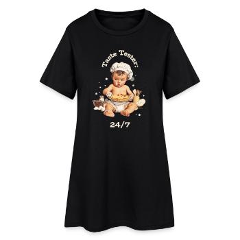 Typing Tests 24/7 - Women’s T-Shirt Dress - black - Front