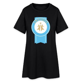 Ambitieux  - Robe T-shirt Femme - noir - Devant