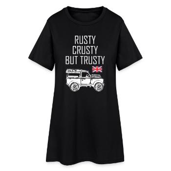 Rusty_Crusty_but_Trusty - Women’s T-Shirt Dress - black - Front