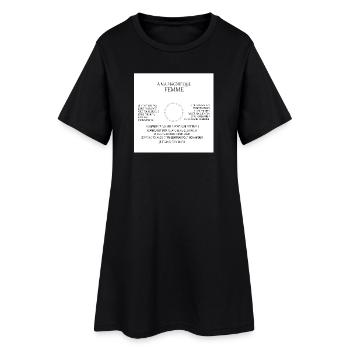 A Ma Magnifique Femme Je Ne Me Suis Pas Marie P... - Robe T-shirt Femme - noir - Devant