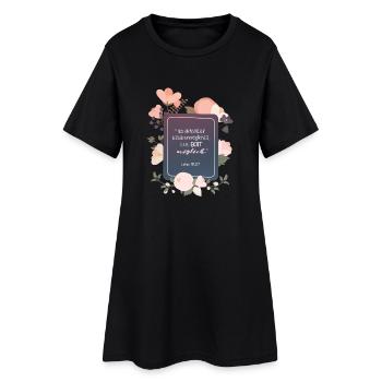 Possible avec Dieu - Robe T-shirt Femme - noir - Devant