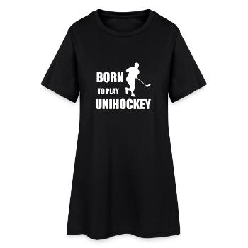 Floorball - Robe T-shirt Femme - noir - Devant