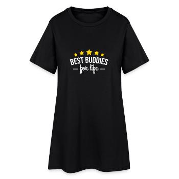 Meilleur Amis Cadeau Amis - Robe T-shirt Femme - noir - Devant