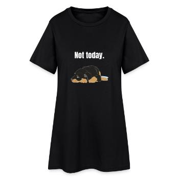 Rottweiler gift - Women’s T-Shirt Dress - black - Front