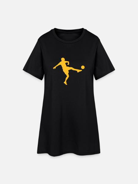 Foot - Robe T-shirt Femme - noir