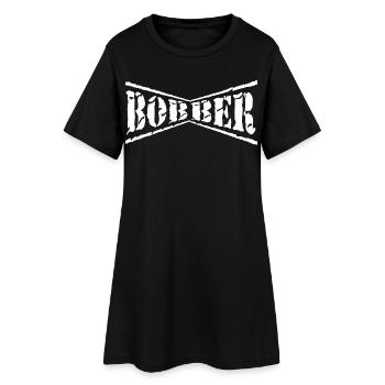 Ratsking Ratlook Shirt – Rustikaler Custom Style - Frauen T-Shirt-Kleid - Schwarz - Vorne
