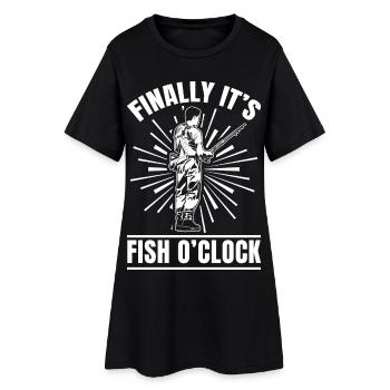 Angellehrer Lustiger Spruch - Frauen T-Shirt-Kleid - Schwarz - Vorne