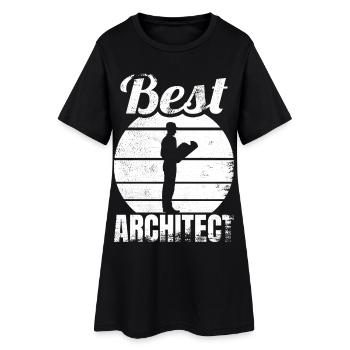 Best Architect - Women’s T-Shirt Dress - black - Front