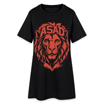Red Lion ASAD Imperious Head - Women’s T-Shirt Dress - black - Front