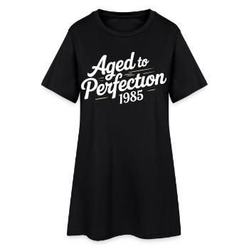 1985 Conception du 41 – Pour 41 ans - Robe T-shirt Femme - noir - Devant