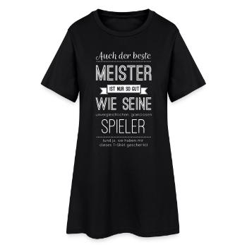 Pen and paper meister geschenk - Frauen T-Shirt-Kleid - Schwarz - Vorne