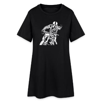 Streetfighter - Robe T-shirt Femme - noir - Devant