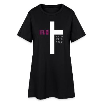 St. John's Cross - Women’s T-Shirt Dress - black - Front