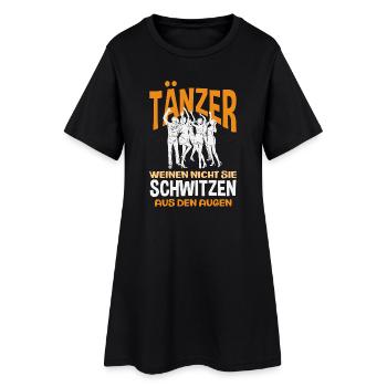 Dance - Women’s T-Shirt Dress - black - Front
