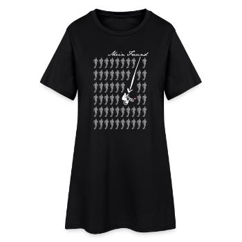 Cycling ball, cycleball, indoor cycling - Women’s T-Shirt Dress - black - Front