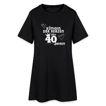 40e anniversaire t-shirt femme - Robe T-shirt Femme - noir - Devant