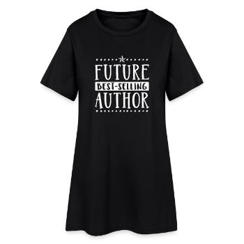 Future Best-selling Author - Women’s T-Shirt Dress - black - Front