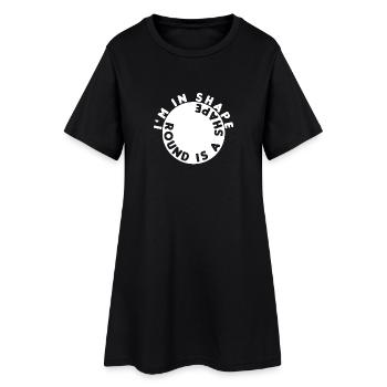 Drôle - Chemise drôle - alcool - drôle - Robe T-shirt Femme - noir - Devant
