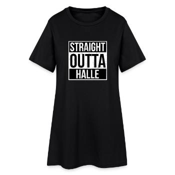 Straight Outta Salle - Robe T-shirt Femme - noir - Devant