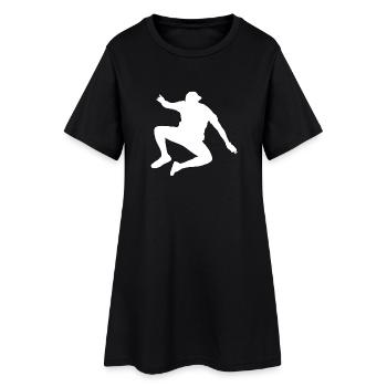 Cool Design: Free Running Springer - Robe T-shirt Femme - noir - Devant