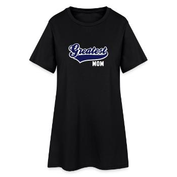 Le plus grand 2C MOM - Robe T-shirt Femme - noir - Devant