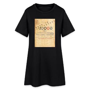 Parodie de Google Retour vers le futur - Robe T-shirt Femme - noir - Devant