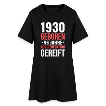 1930 Né – 96 ans mûri à la perfection - Robe T-shirt Femme - noir - Devant