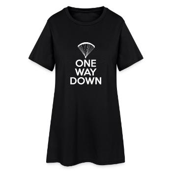 Skydiving - Sykdive - Parachute - Women’s T-Shirt Dress - black - Front