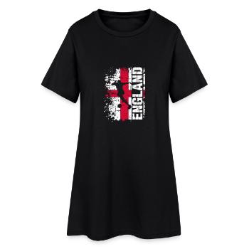 Équipe nationale de football de l'Angleterre - cadeau - Robe T-shirt Femme - noir - Devant