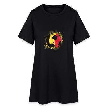  de l'équipe nationale de Belgique - Robe T-shirt Femme - noir - Devant