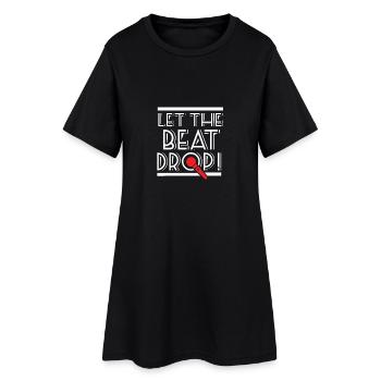 Let The Beat Drop - Pour Beatbox & Hip Hop Fans - Robe T-shirt Femme - noir - Devant