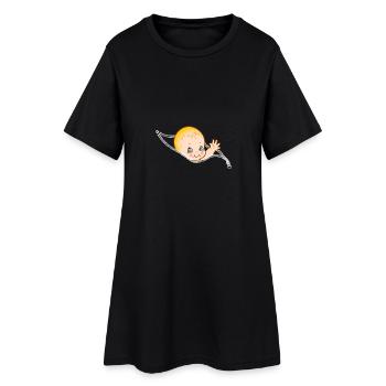 Pregnant Shirt Gift Tshirt Be Mum - Women’s T-Shirt Dress - black - Front