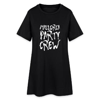Majorque Party Crew Party vacances à boire Malle - Robe T-shirt Femme - noir - Devant