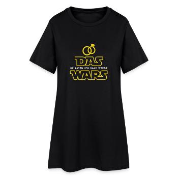 The Wars, JGA, wedding, get married, gift - Women’s T-Shirt Dress - black - Front