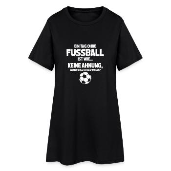 Day without football? Impossible! - Gift - Women’s T-Shirt Dress - black - Front