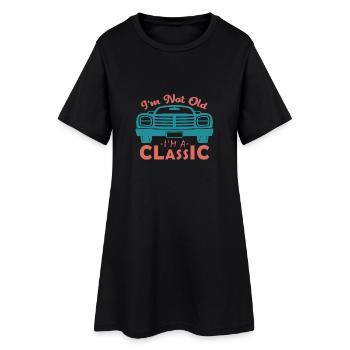 Car Speed Motor Speed Race - Women’s T-Shirt Dress - black - Front