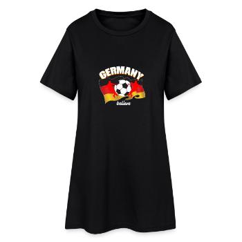 Germany - Women’s T-Shirt Dress - black - Front