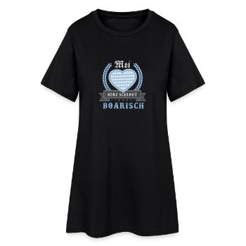 Bavarois Bavarois drôle cadeau d'anniversaire à la maison - Robe T-shirt Femme - noir - Devant