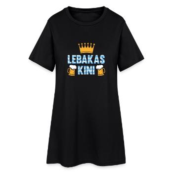 La bière roi de Leberkäse Kini Bayern de Lebaka - Robe T-shirt Femme - noir - Devant