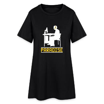 Gamer Gaming Clan joueur de jeu - Robe T-shirt Femme - noir - Devant