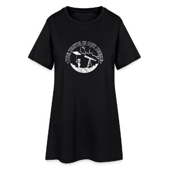 Ufo Alien Shirt Gift La vérité est là - Robe T-shirt Femme - noir - Devant