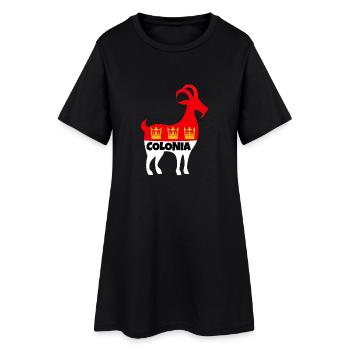 Viva Colonia - Chèvrefeuille pour les fans de Cologne - Robe T-shirt Femme - noir - Devant