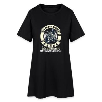 Motorrad Club Der Alten Säcke Witzig 50 Jahre - Frauen T-Shirt-Kleid - Schwarz - Vorne