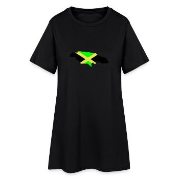 Jamaica - Women’s T-Shirt Dress - black - Front