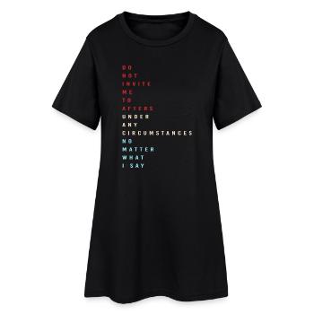 Techno House, Electro Festival, Hardstyle, EDM - Robe T-shirt Femme - noir - Devant