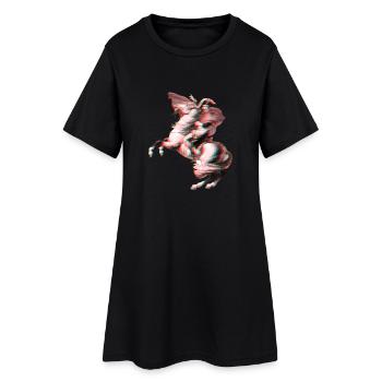 deluxe napoleon - Robe T-shirt Femme - noir - Devant